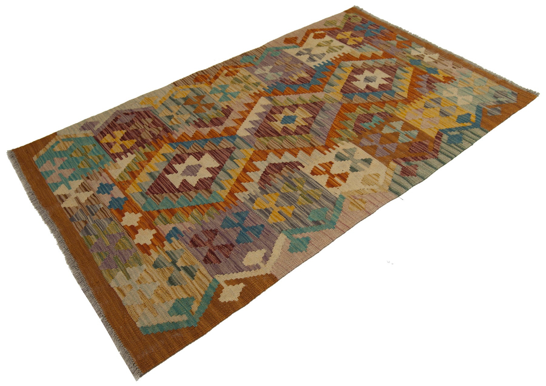 142x100 cm Oryginalny, ręcznie robiony kilim Klasyczny styl - Łatwy do czyszczenia