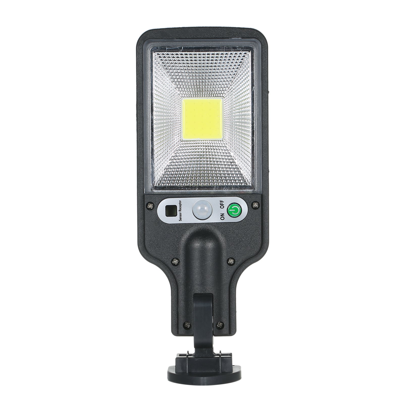 Solarna Lampa Uliczna COB, Czujnik Światła/PIR, 3 Tryby, IP44, Akumulator 1200mAh Ładowalny