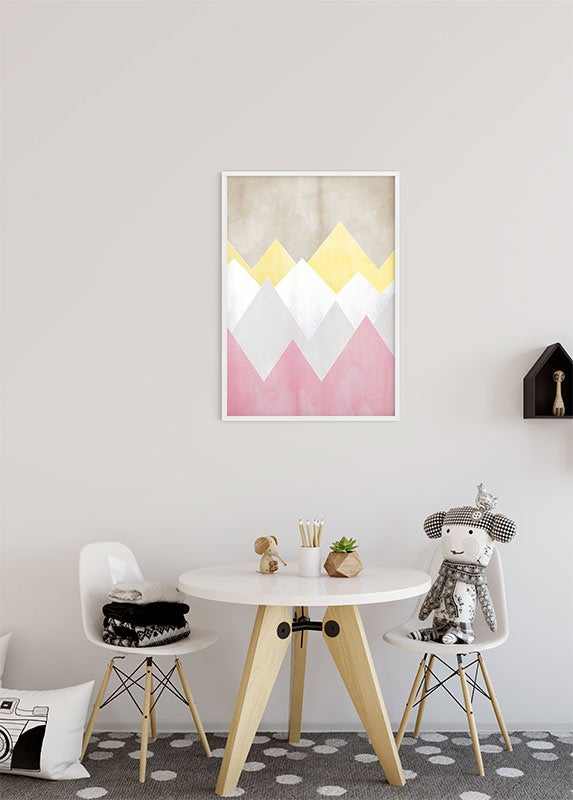 Poster d'art de Komar - Sunrise Mountain Spring - Taille: 40 x 50 cm - 4