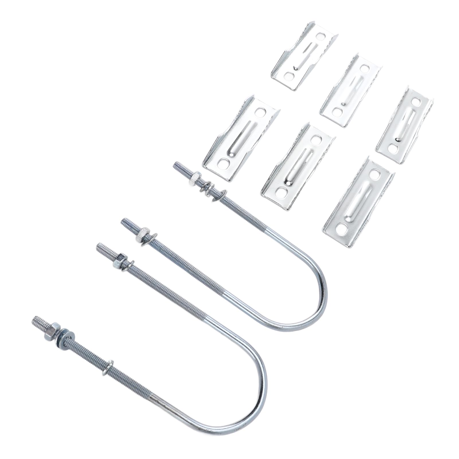 Hsthe Sea 2 PCS Morsetto Per Montaggio Antenna In Acciaio Inox Bullone A U Hardware Di Montaggio Antenna Mast Morsetto V Jaw Staffa Accessori Per