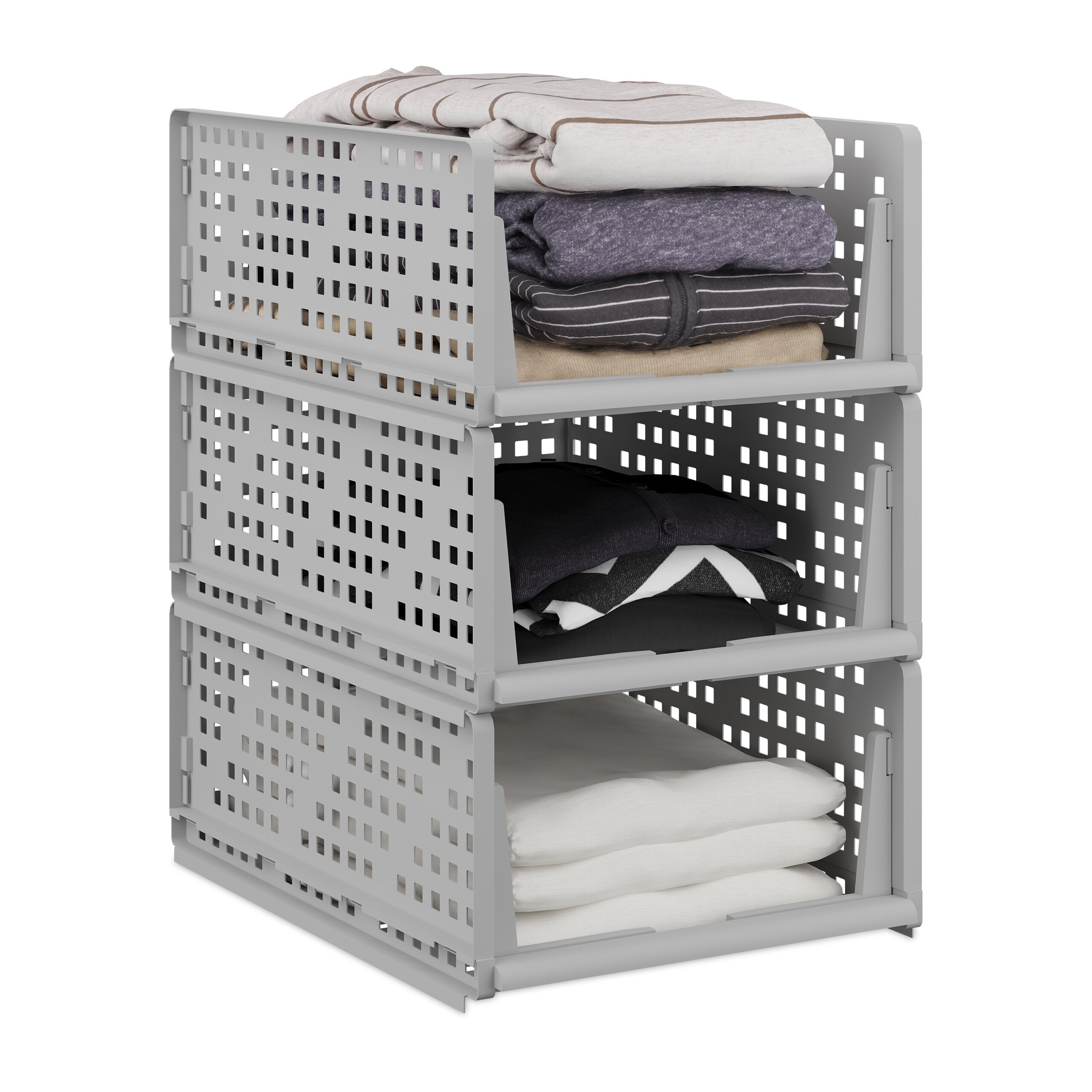 Organizzatore estraibile a 2 ripiani 45,7 cm di larghezza x 55,9 cm di profondità, cassetti scorrevoli per mobili da cucina, cassetti estraibili per armadietti, portaoggetti resistente, ripiani