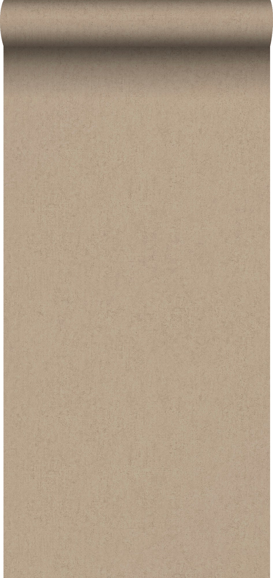 Tapeta lniana tekstura brązowym - 53 cm x 10 m - SANDERS &amp; SANDERS