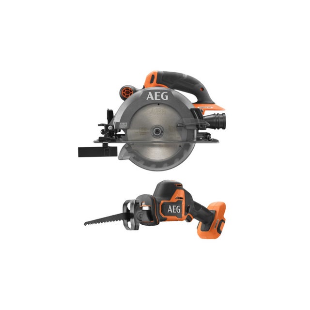 Pack AEG Sega circolare - Sega a sciabola - 18 V - Subcompatta - Senza spazzole