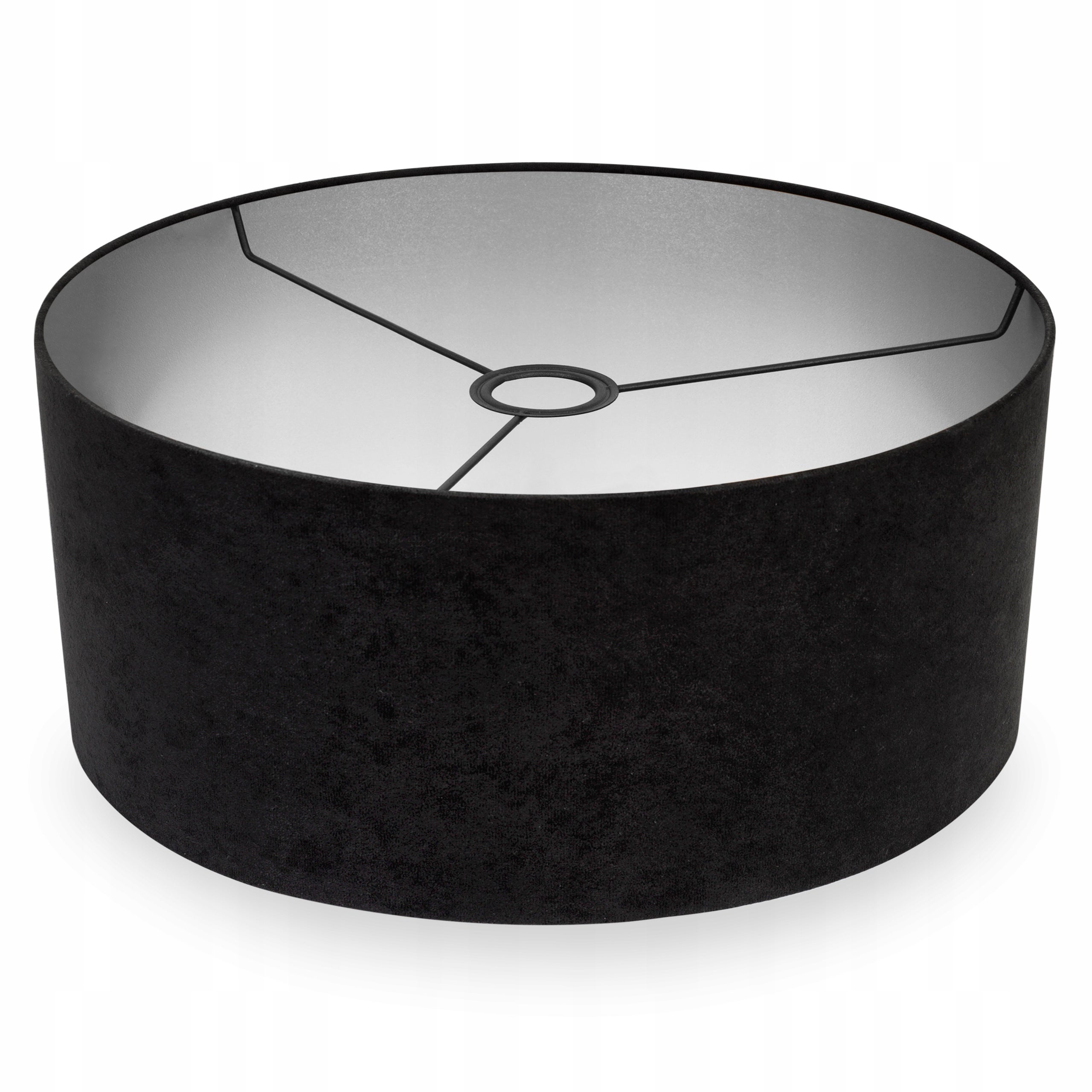 Abajur pentru lampă Light Home LH Mediolan 44 cm negru/silver modern