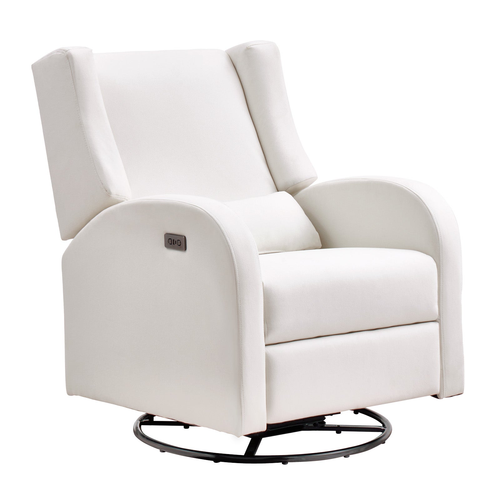 Ibbe design poltrona reclinabile relax girevole nero reclinabile