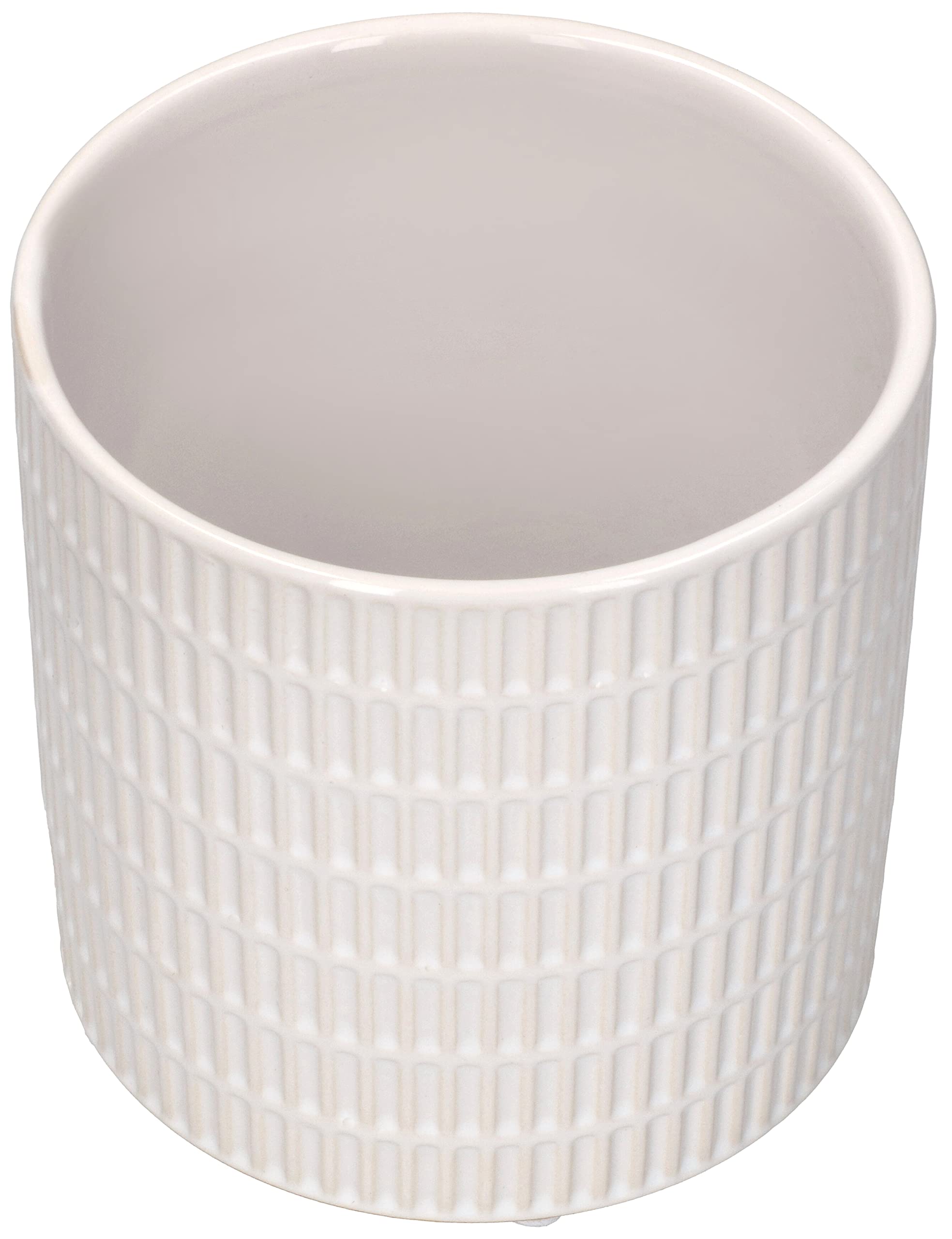 Doniczka szkliwiona fi12 donica osłonka ceramiczna - KOTARBAU - 4