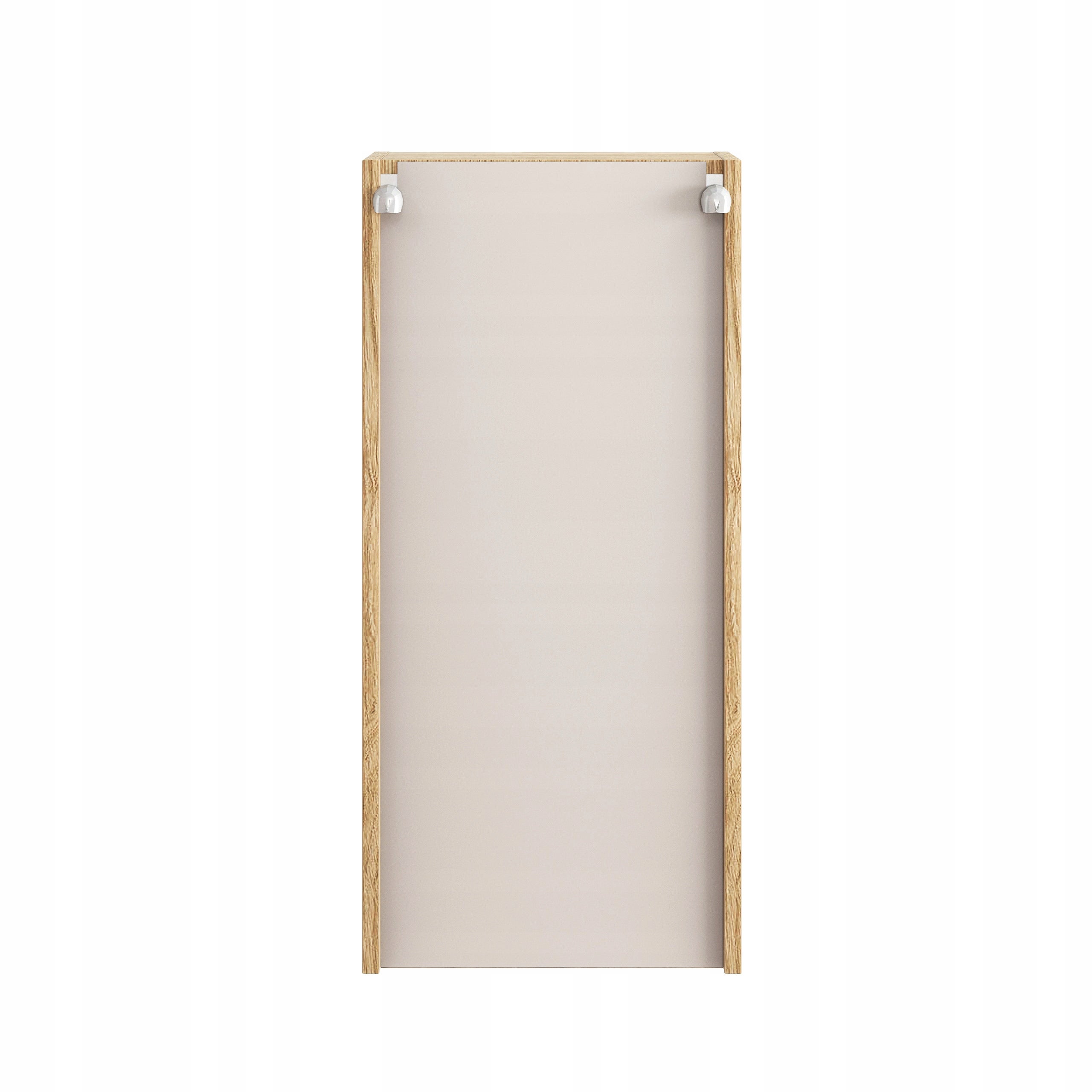 Słupek łazienkowy LUXOR 35 cm czarny dąb olejowany front 3D MDF wiszący - 7