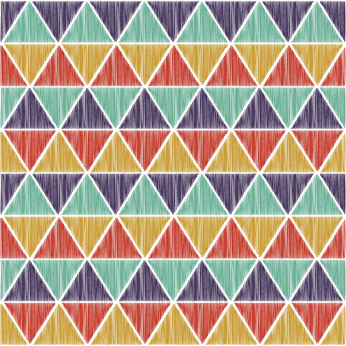 Adesivo arazzo scandinavo inger - Sticker adesivo - adesivi murali - 40x40cm - 2