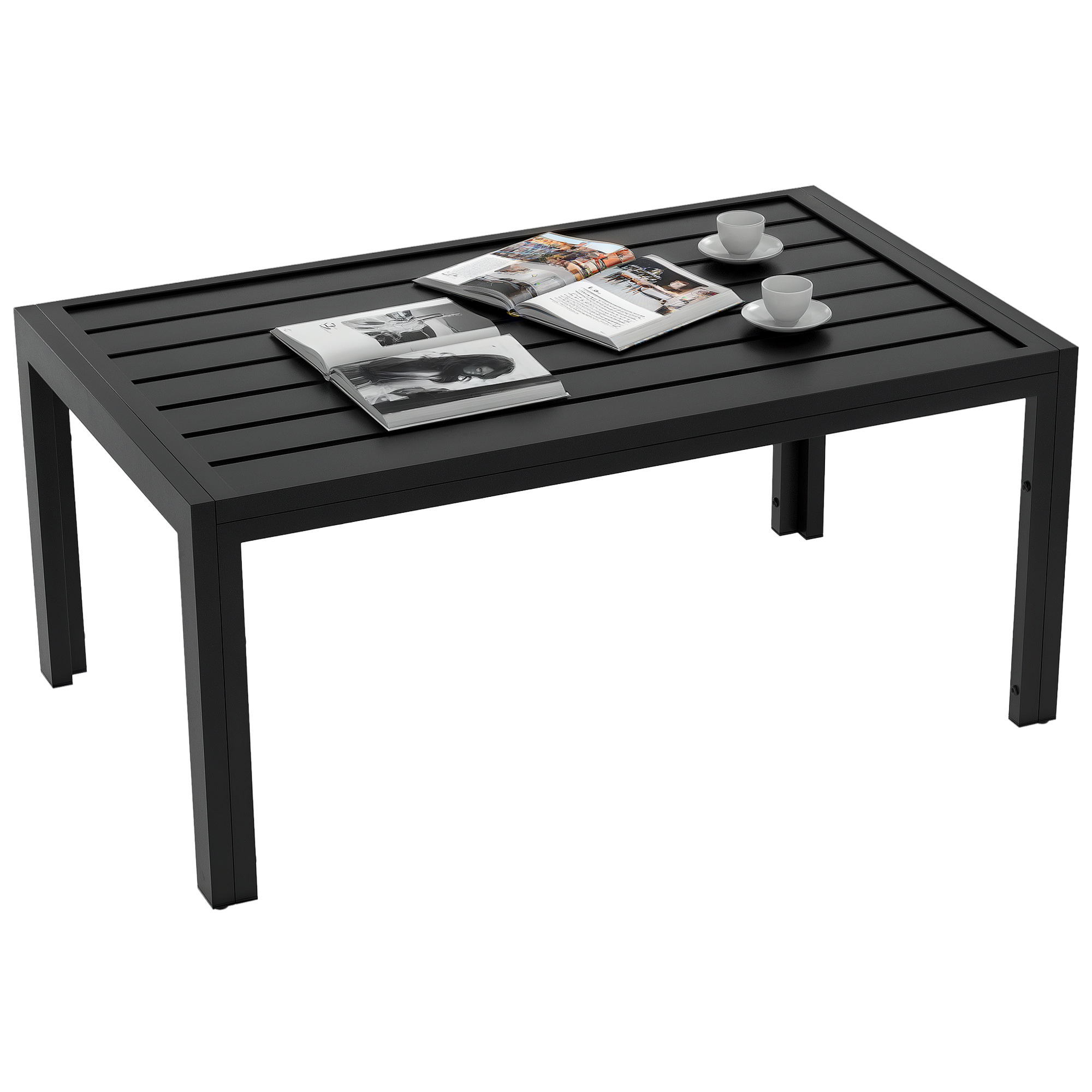 Table basse de jardin Acier Outsunny | Leroy Merlin