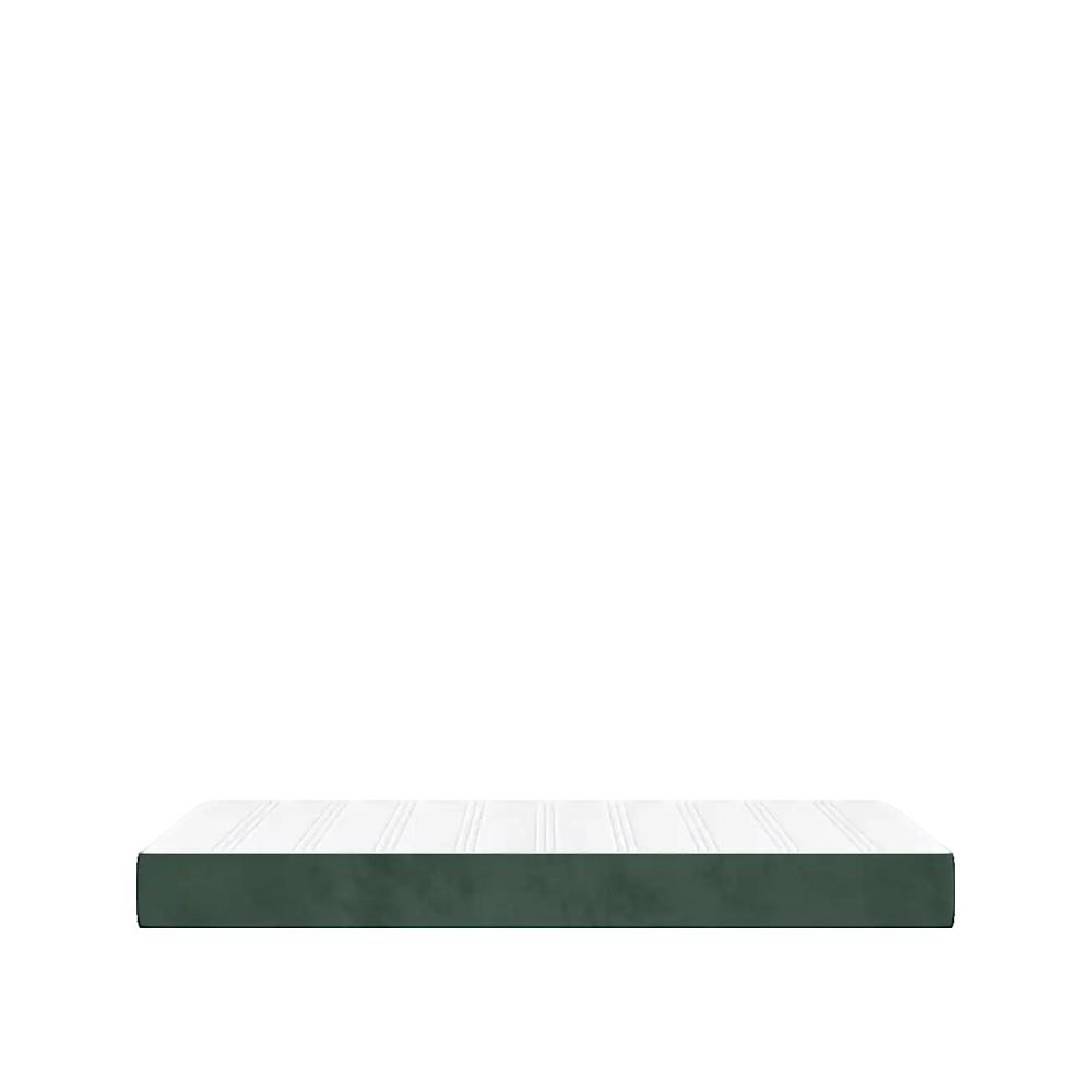 Materac vidaxl z kieszeniami welur 100x210 cm średnio-twardy komfort