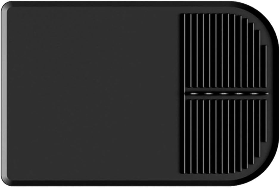 Mata silikonowa redukująca hałas do ekspresów do kawy, 60 x 40 cm, rozwiązanie do suszenia naczyń z łatwym czyszczeniem (czarna)
