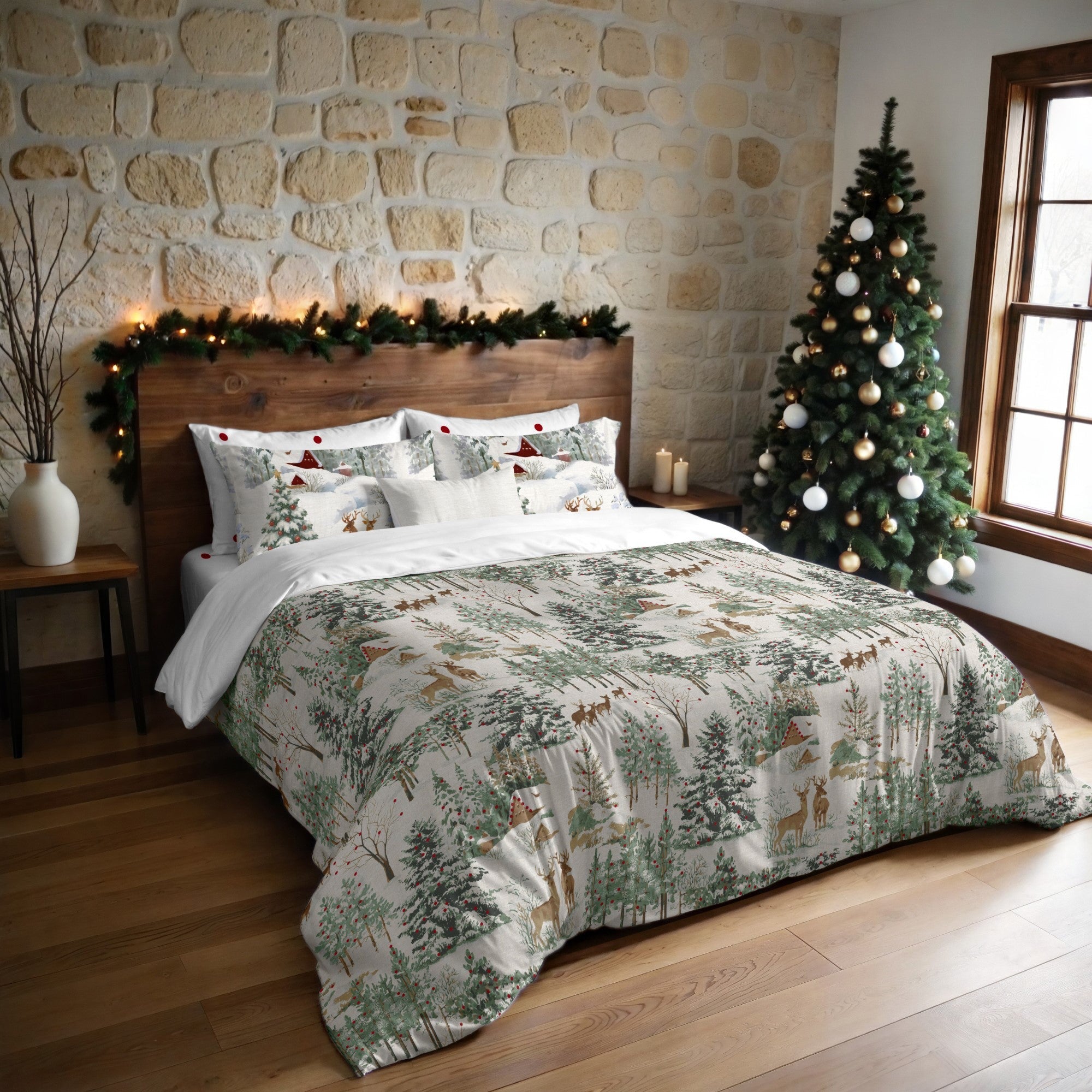 Copripiumino con bottoni a pressione Laponia 57 260x240 cm - 4