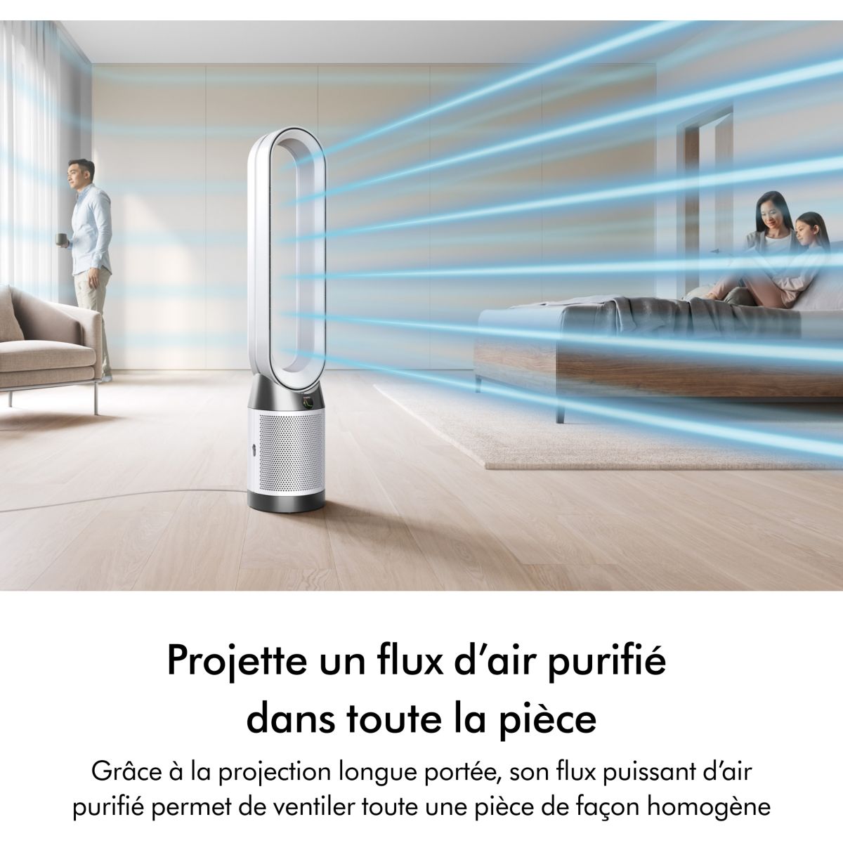 Dyson Purifier Hot+Cool 27 m² 61,4 dB Bianco - 3