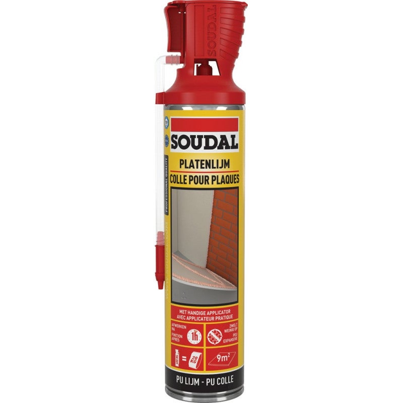 Colle pour plaques Genius MousseColle PU Soudal 0,6 L — free download