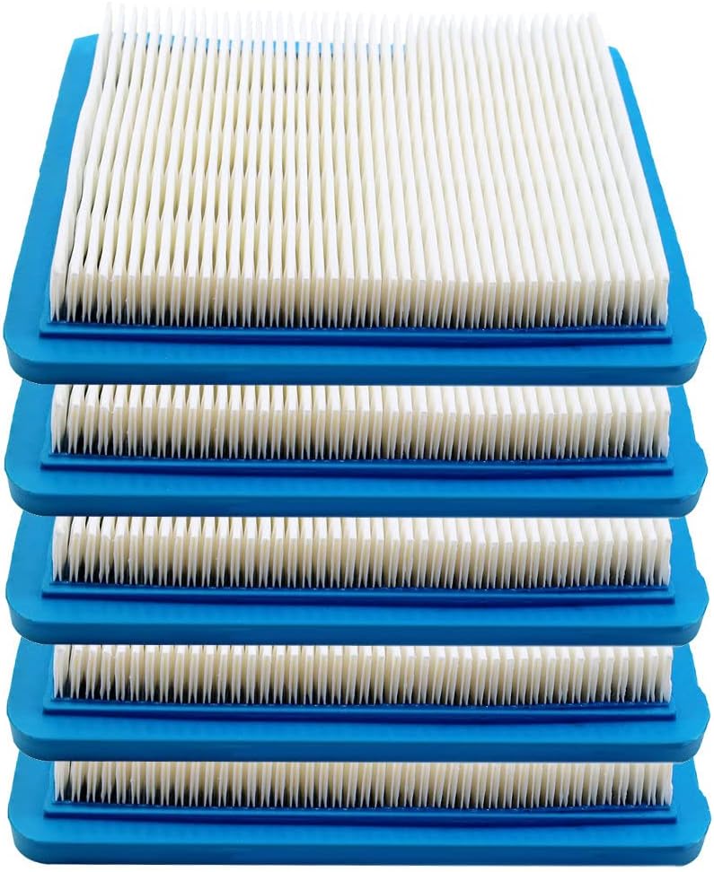 5 sztuk filtrów powietrza, filtr powietrza do kosiarki, element filtrujący zamienny dla Briggs Stratton 491588s 4915885 399959, kosiarka do trawy