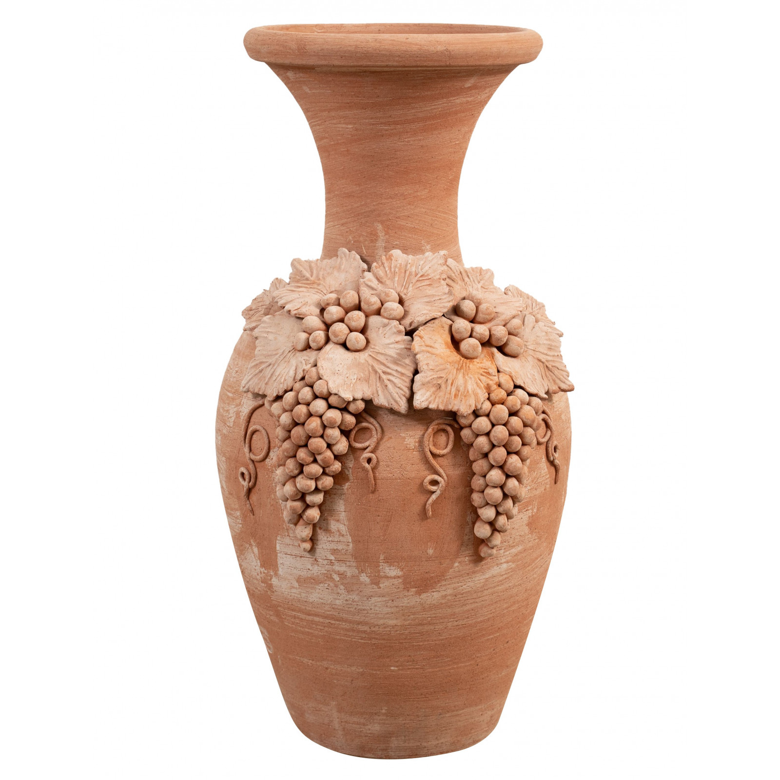 Biscottini macetas de exterior made in italy | macetas de terracota hechas a mano | macetas de exterior 38 x 38 x 80 cm