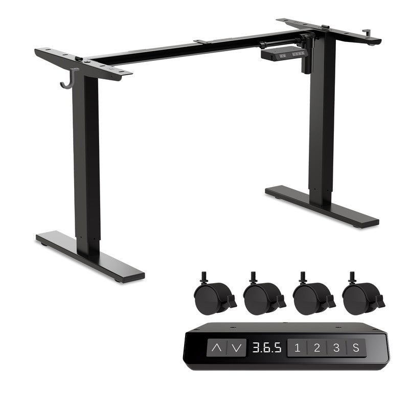 Stelaż Elektryczny Do Biurka, Regulacja Wysokości, Pamięć Wysokości, Ochrona Przed Kolizjami, Funkcja Oszczędzania Energii