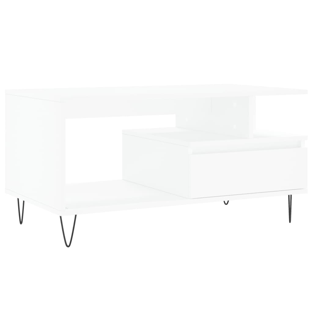 YEFU Tavolino Da Esterno Singolo Strato Blu Scuro - Resistente HIPS E Acciaio Inox, Facile Manutenzione, Angoli Arrotondati Per Patio E Giardino