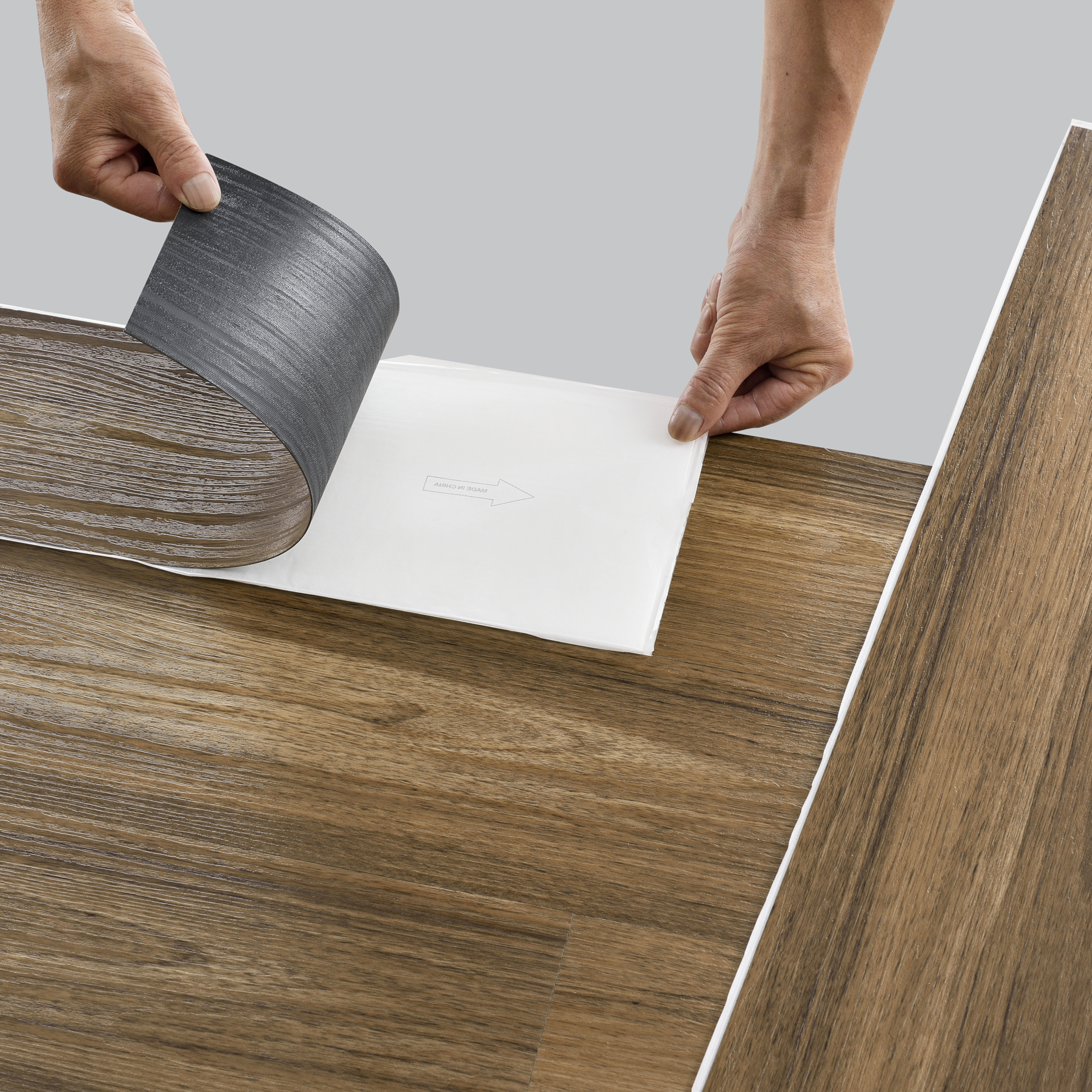 Pisos de vinilo laminados de pvc 7 planchas 0,975 m² roble antiguo (antique oak) [neu.holz]