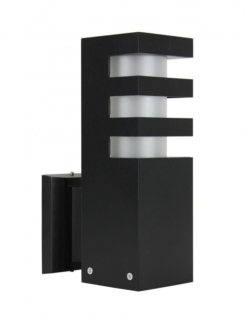 Kinkiet zewnętrzny RADO czarny 1xE27x18W wym: 25x8x14 cm IP54 SU-MA