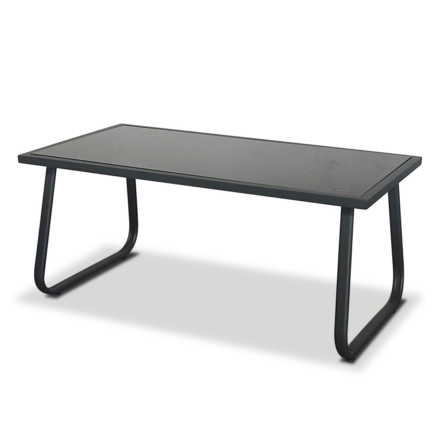 Salon de jardin 4 places en textilène et acier - Gris et Noir - ANNECY - IMS Garden - 6