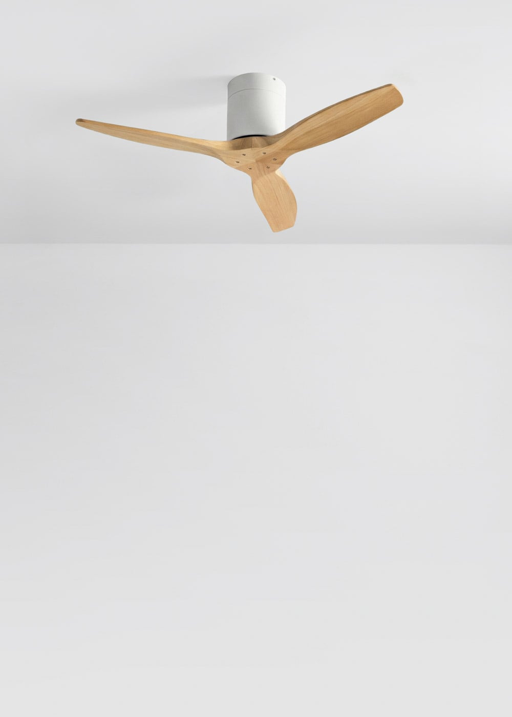 CREATE - WIND CALM S - Ventilateur de plafond silencieux 40W avec pales techniques en ABS Ø112 sans eclaraige sans wifi - 2
