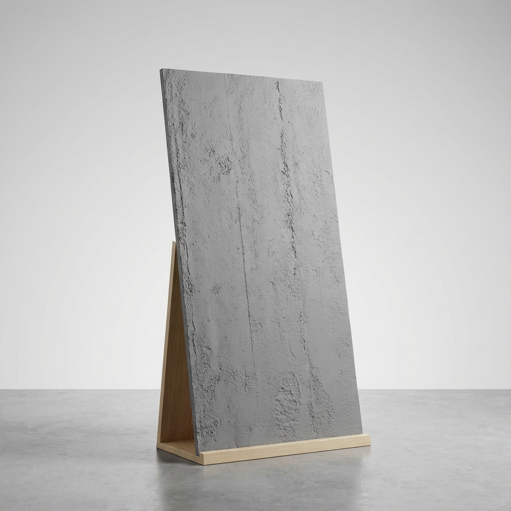 Panel mural de piedra natural flexible, efecto HORMIGÓN, 60x120, 10 pzas (7,2 m2) - 3