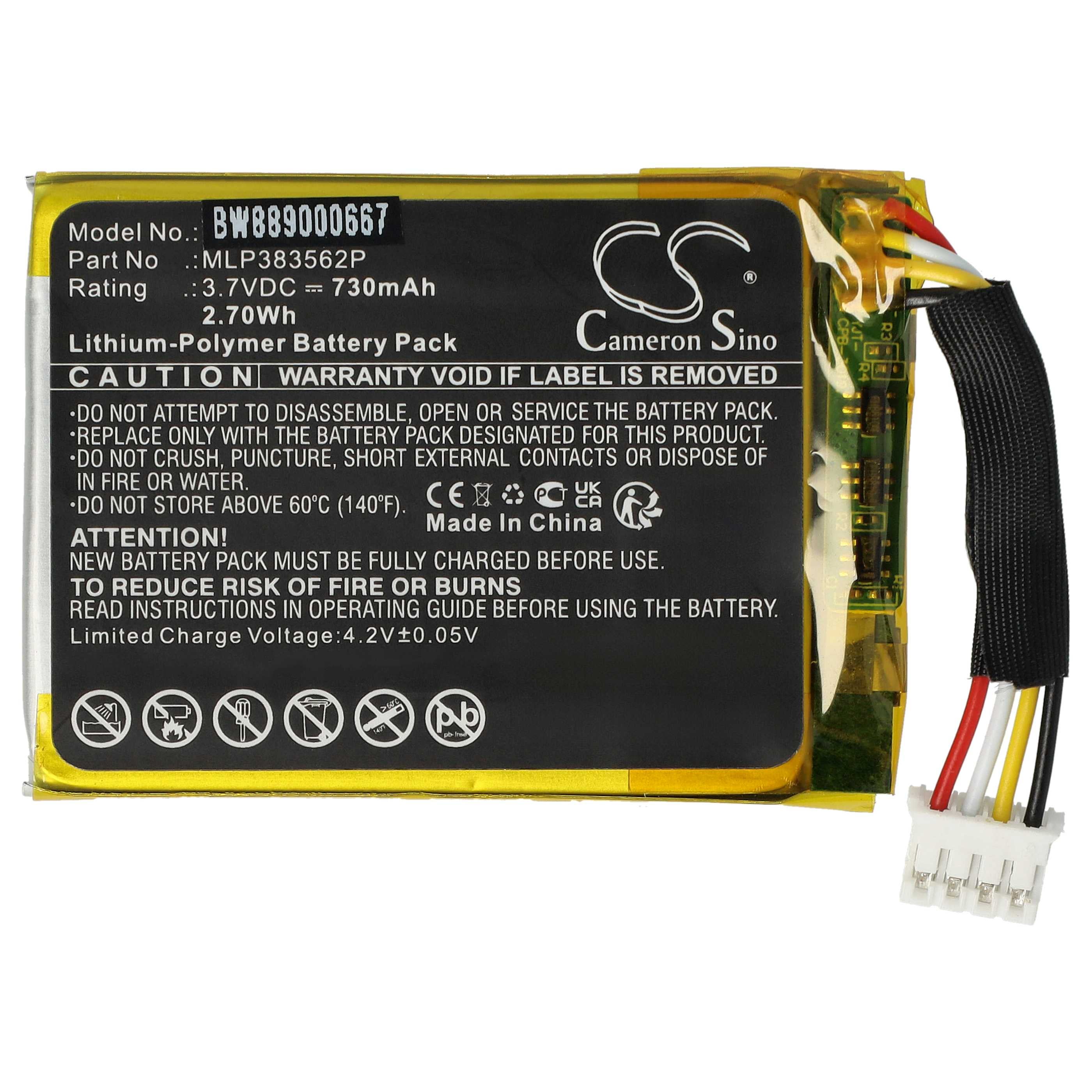 Vhbw Batteria Per Huawei HB3080G1EBC, HB3080G1EBW – Laptop 4650mAh Li-Poly