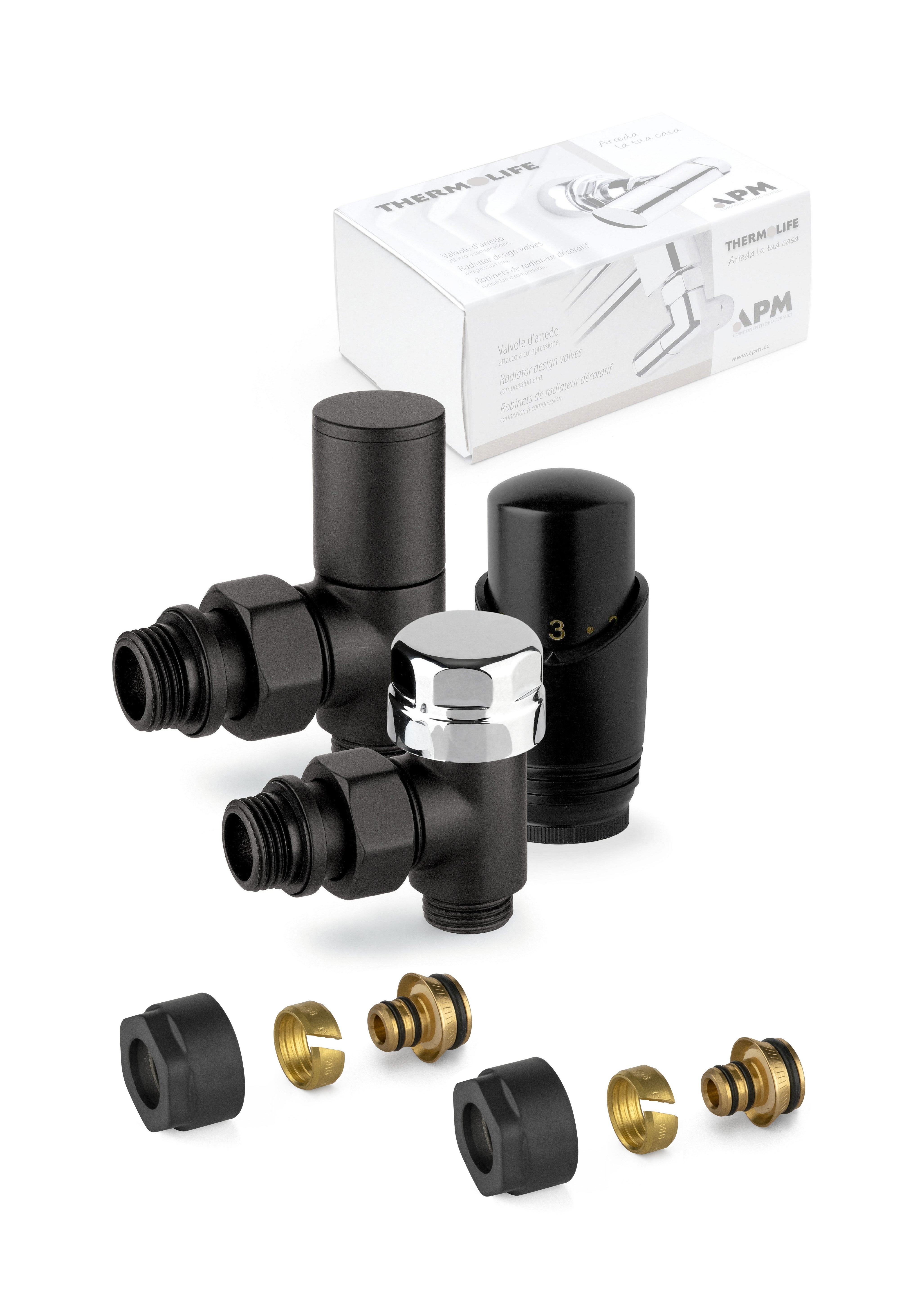 Valvula Radiador Monotubo Set Vu00e1lvula Radiador Termostato