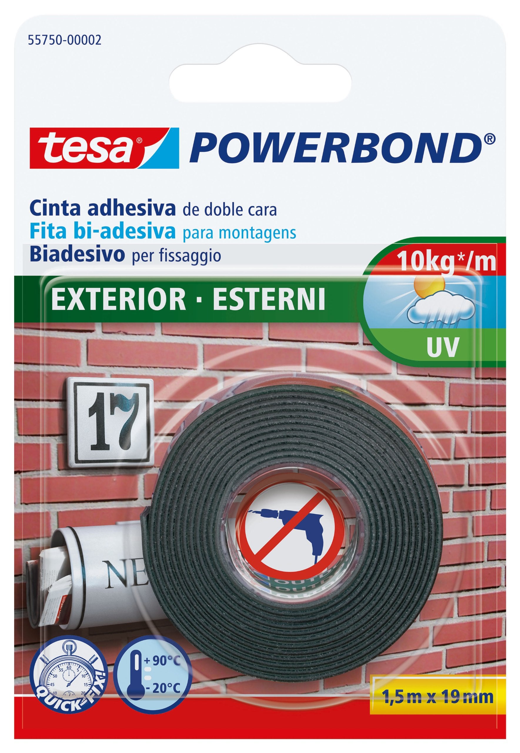 JAKO Nastro Sportivo Adesivo 3,8 Cm - Tessuto Di Lino Elastico, Strappabile A Mano, Per Fasciature Funzionali