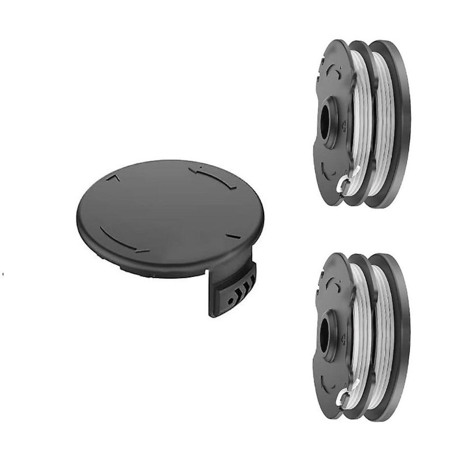 6 Bobine Ricambio Per Decespugliatore Parkside PRTA 20li C3 - Filo Nylon Professionale Da 8,2m