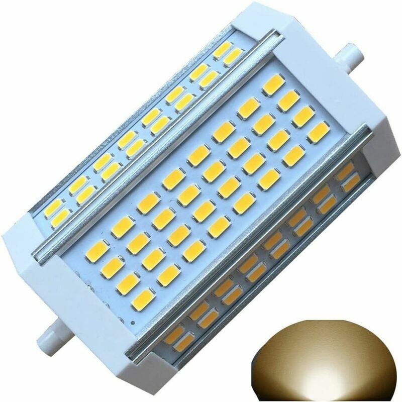 Żarówka R7S LED J118 118 mm, ściemnialna, 30 W, biała ciepła 3000 K, AC 220 V, 3000 lm, do reflektora LED typu J