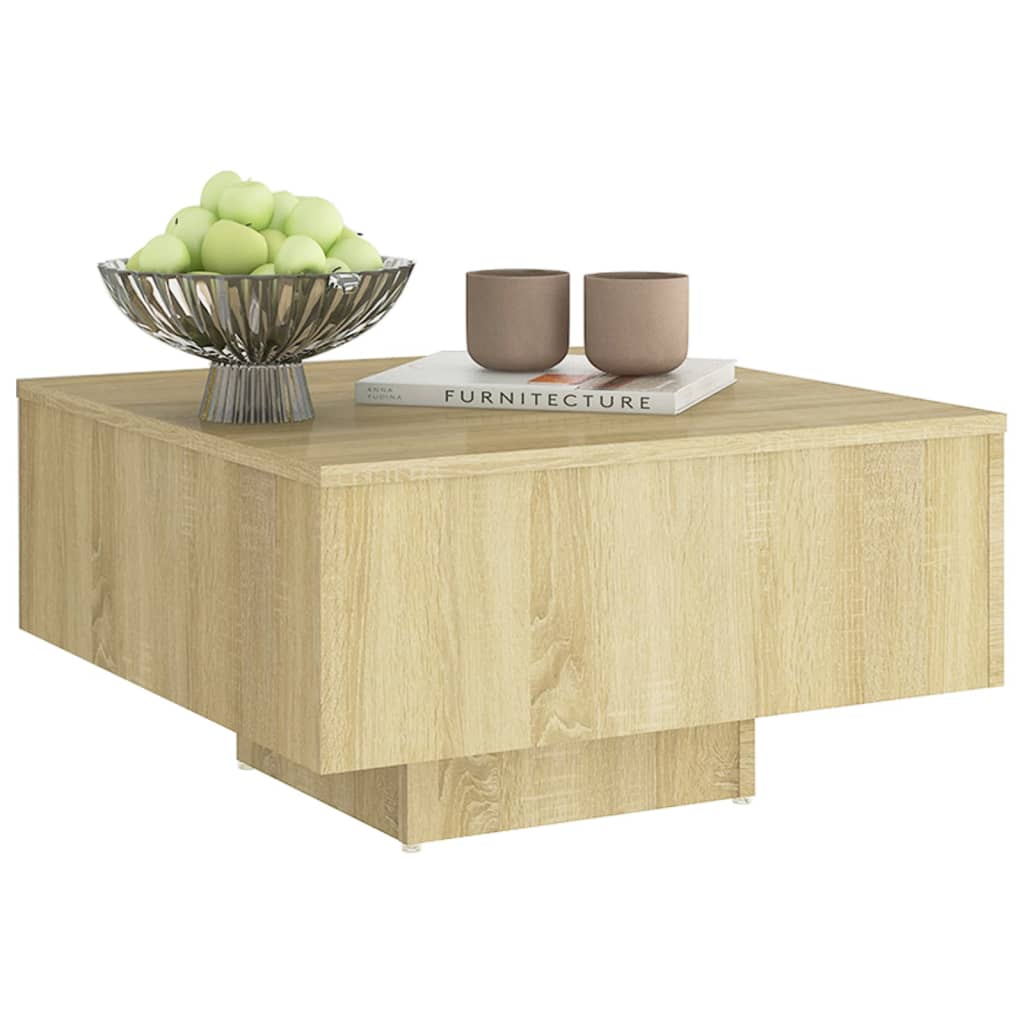 Table Basse Ch Ne Sonoma X X Cm Leroy Merlin