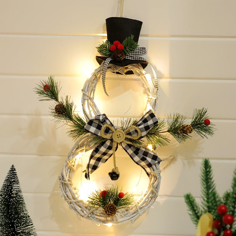30 Décorations De Noël En Bois à Suspendre - Boules Rondes Avec Ficelle, Motifs Variés, à Personnaliser (crèche, Sapin…) - 3