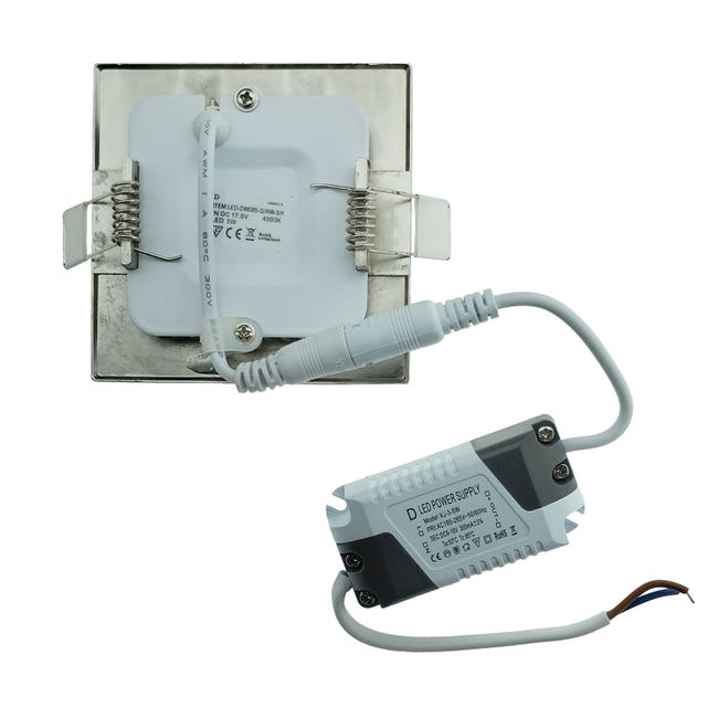 Faretto Incasso LED Eglo Fueva 5 - 11.7cm Luce Bianca Neutra 4000K - Foto 7