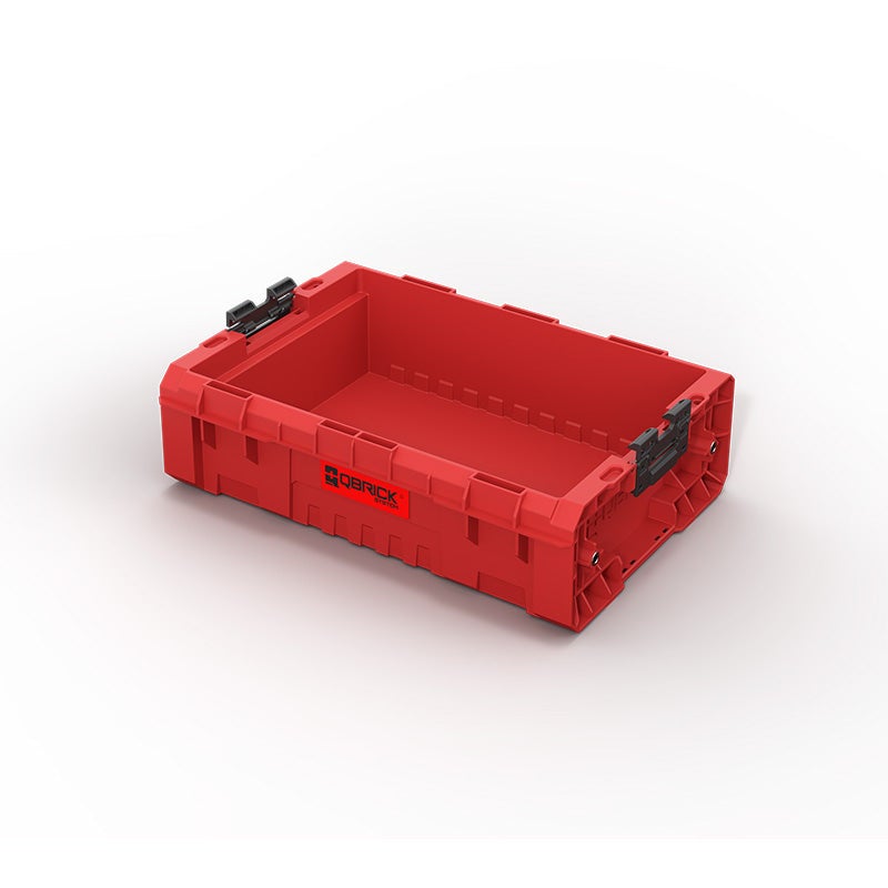 QBRICK PRO SKRZYNKA NARZĘDZIOWA OTWARTA 450x310x130mm PRO BOX 130 RED ULTRA