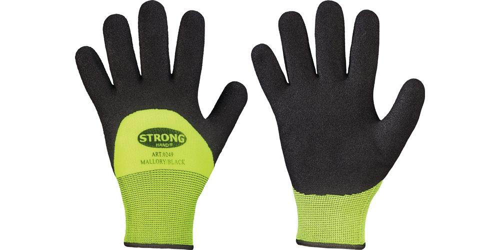 Gant de protection hiver Mallory black,Nitril,Gr10 (Par 12) - 6