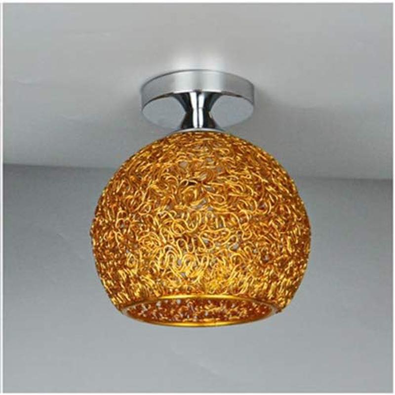 Modern gold aluminum ceiling pendant light, light fixture for bedroom ...