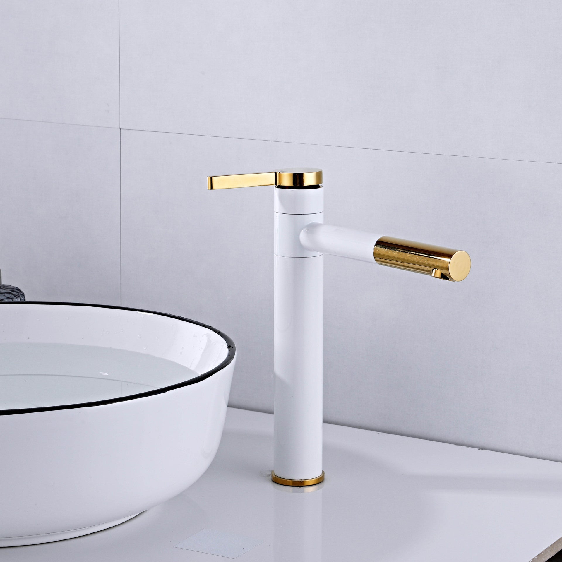 Torneira de lavatório, Branco - 3