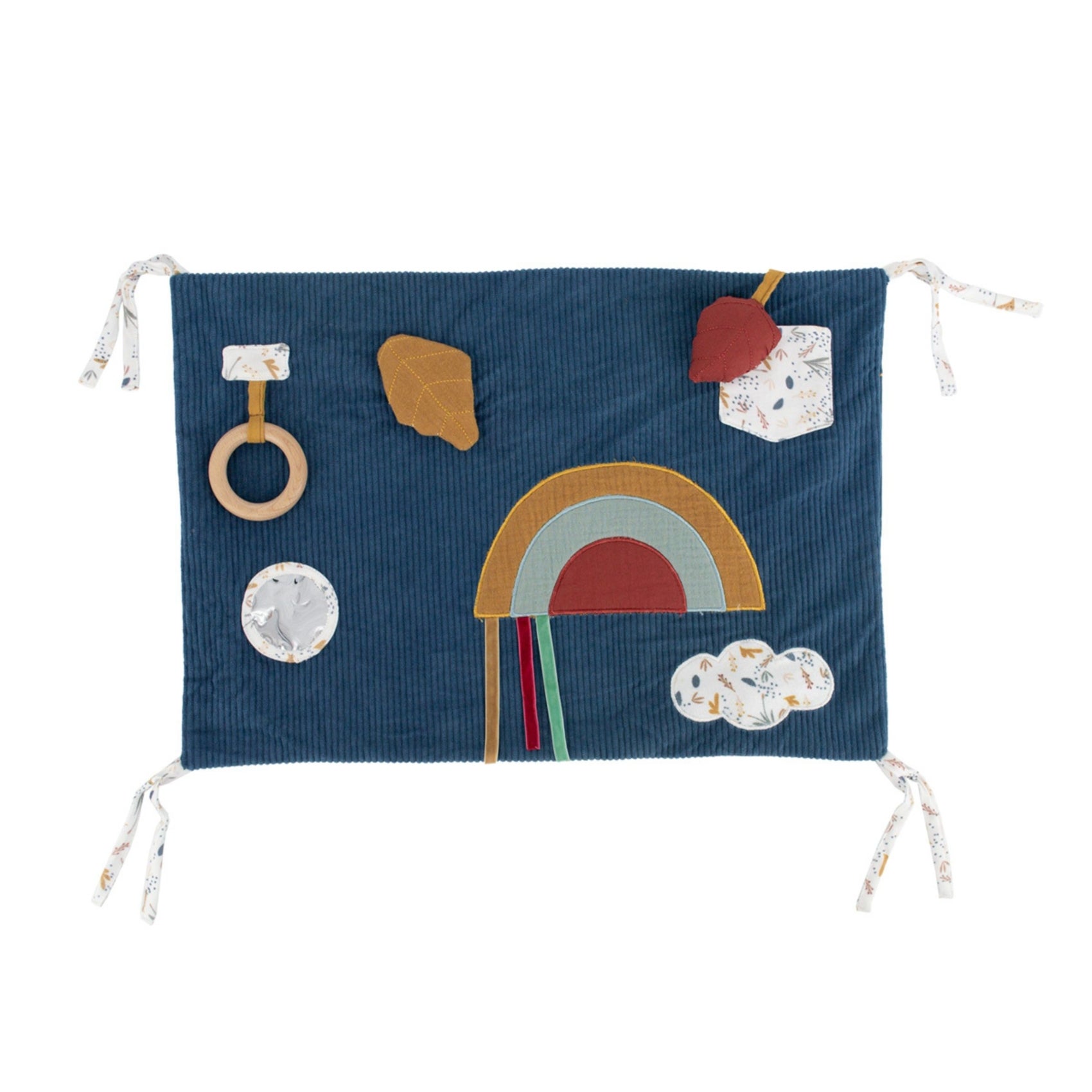 Livre D'Activités En Peluche Nattou Pour Bébé - 14 X 14 Cm, Motifs Alice Et Pomme, Multicolore - Éveil Sensoriel Et Motricité