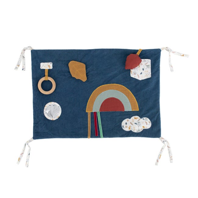 Livre D'Activités En Peluche Nattou Pour Bébé - 14 X 14 Cm, Motifs Alice Et Pomme, Multicolore - Éveil Sensoriel Et Motricité