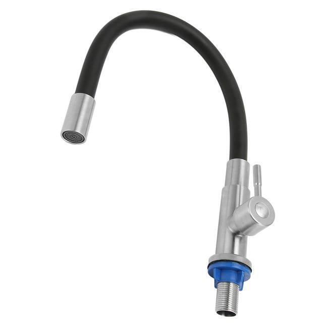 Elastyczna, jednouchwytowa bateria do zmywarki, uniwersalna obrotowa bateria zlewozmywakowa na zimną wodę do domowych kuchni