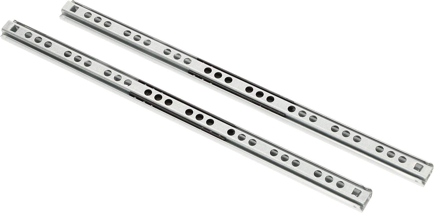 Części, prowadnice ciche, prowadnice szuflad, prowadnice teleskopowe kulkowe z tłumieniem (278 mm)