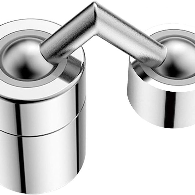 Perlator do kranu - głowica natryskowa obracająca się o 720° do kranów kuchennych, z filtrem i perlatorem, odpowiednia do kuchni i łazienki