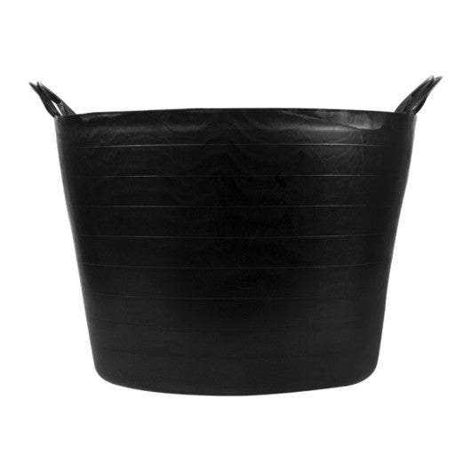 Seau noir 30L plastique flexible avec poignées BELLOTA - 4