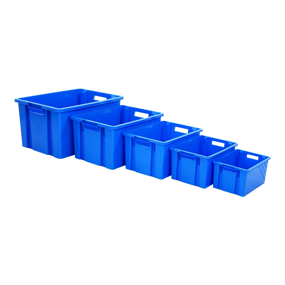 Boite de rangement Novabac 30L Bleu électrique - 5202845 - 4