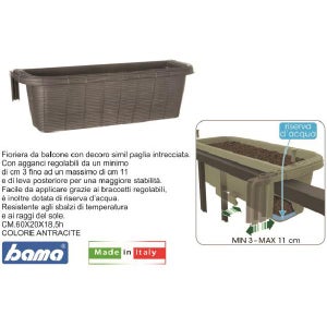 Bama Fioriera Separé Con Spalliera - Amore Animale Shop - Foto 9