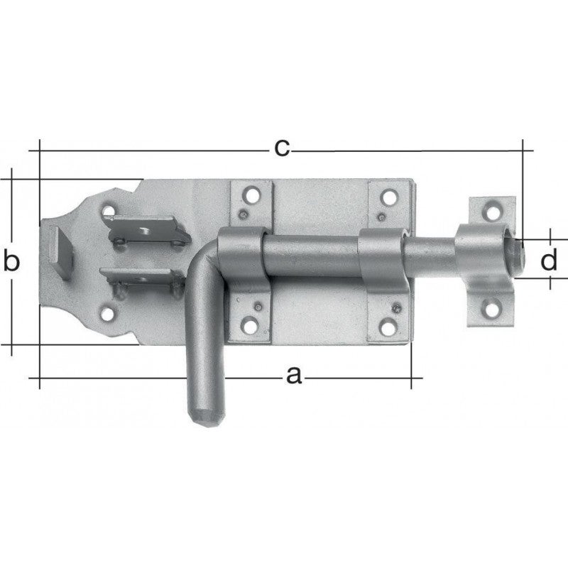 GAH Alberts Bolzenr. L.160mm B.70mm STA TZN Wysuw 49mm - 124359