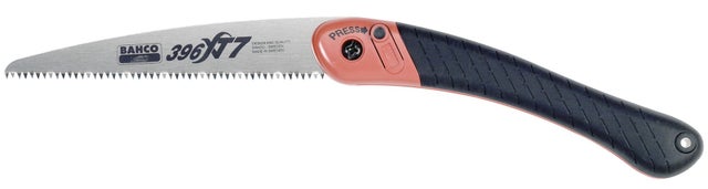 Scie couteau pliante de jardinier Bahco - Longueur 19 cm