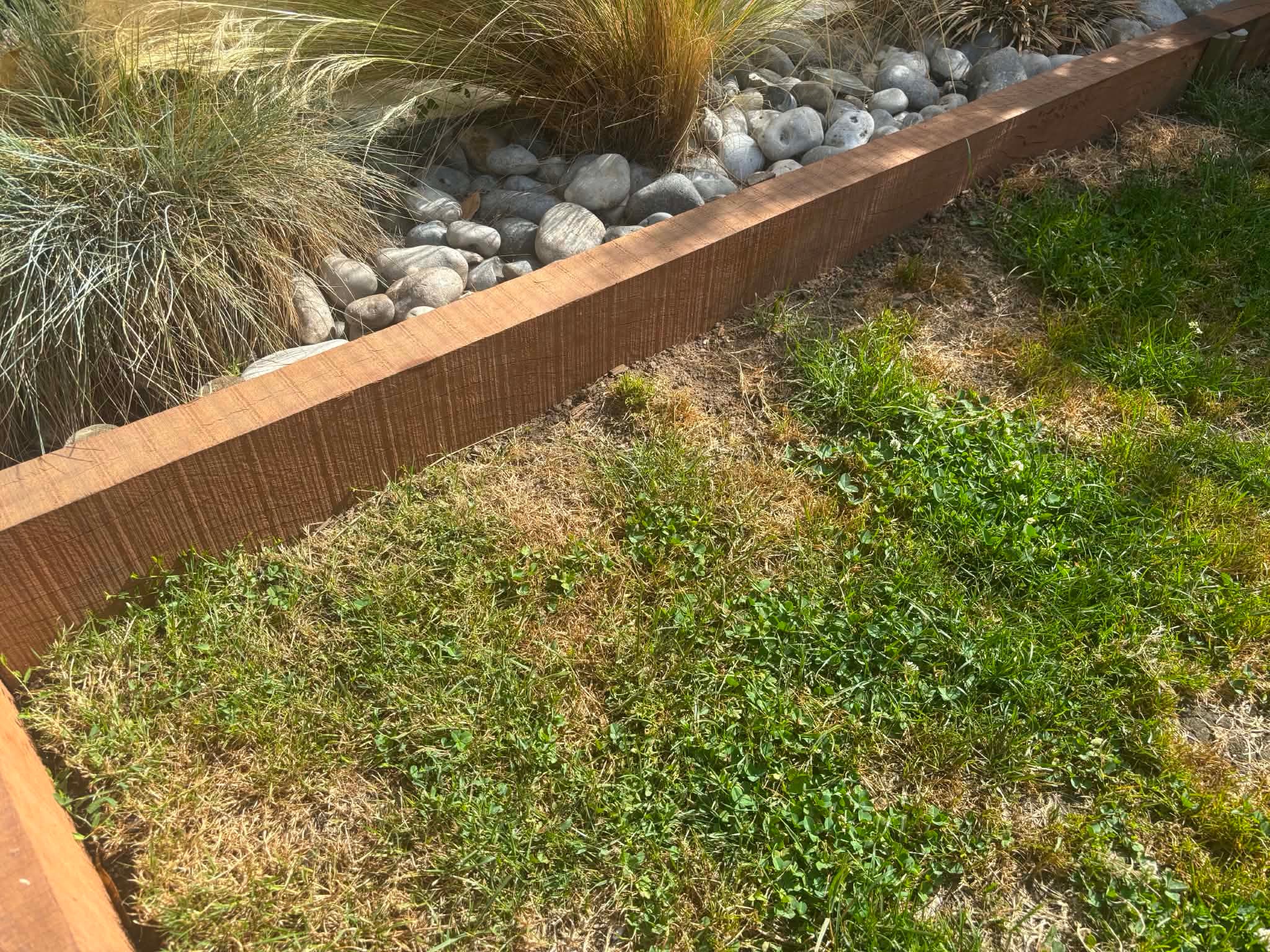 Traverse paysagère exotique Azobé 70x170mm / Longueur 2m - 8